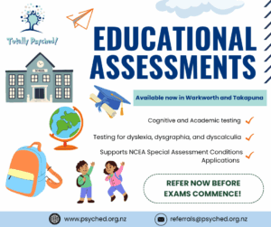 Educational Assessments Auckland